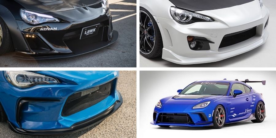 Các Cách Độ Xe Subaru BRZ - Chiến Mã 2025 3 Độ cản trước / ca-lăng xe Subaru BRZ