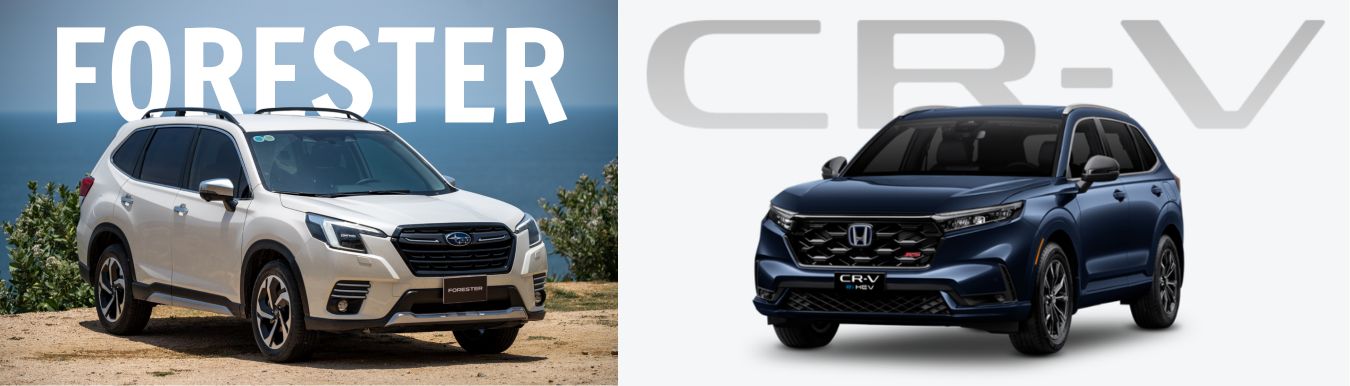 ngoai that forester va crv so sanh