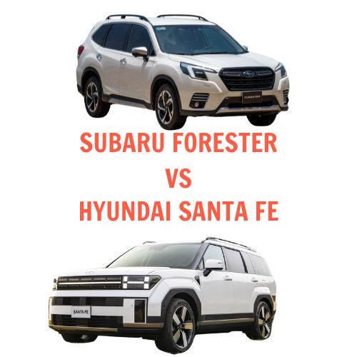 so sánh subaru forester và hyundai santa fe