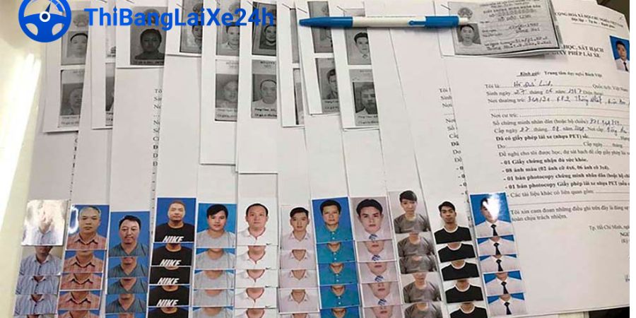 Giấy tờ chuẩn bị thi bằng lái