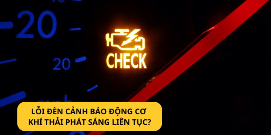 Hướng dẫn chi tiết cách xử lý khi đèn cảnh báo động cơ khí thải phát sáng