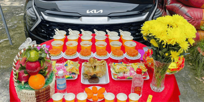 Nghi Lễ Cúng Xe Ô Tô Mới