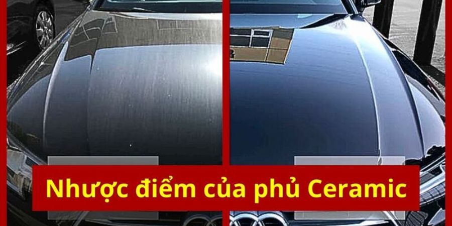 Phủ Ceramic Ô Tô: Công Nghệ, Lợi Ích Và Hướng Dẫn Toàn Diện (2025) 3 Nhược điểm của phủ ceramic và những điều cần lưu ý