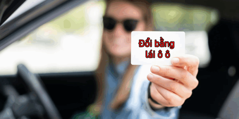 Thủ tục đổi bằng lái hướng dẫn chi tiết