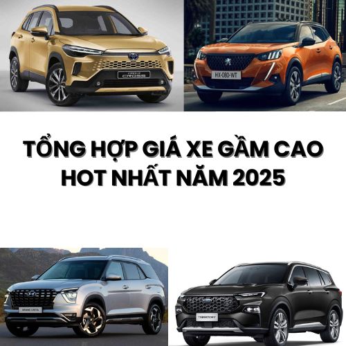 Tổng Hợp Giá Xe Gầm Cao Hot Nhất Năm 2025