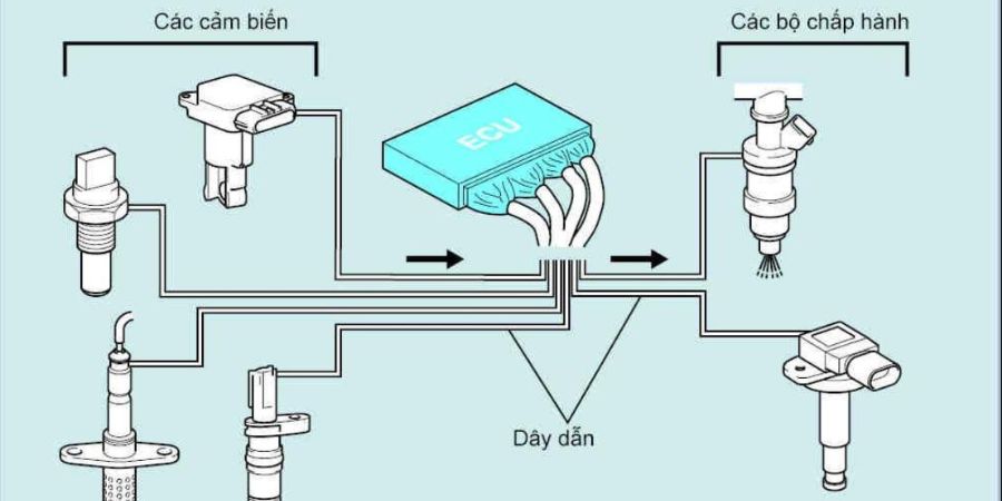Vai trò của ECU trong việc giám sát động cơ
