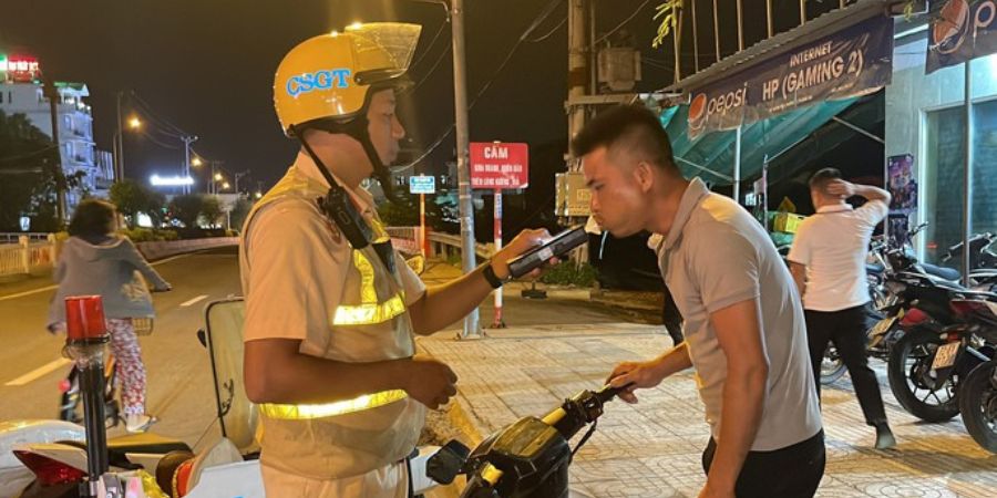 vi phạm nồng độ cồn ở mức cao nhất