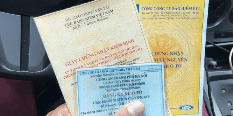 Thủ tục bán xe ô tô 