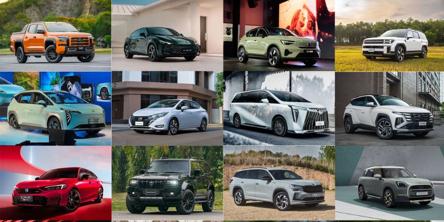 xe ô tô tổng hợp 2025