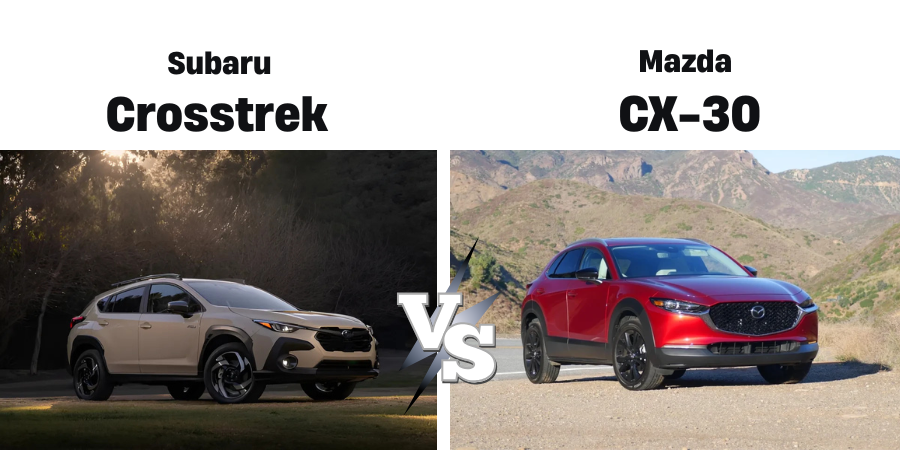 So sánh Subaru Crosstrek 2024 và các đối thủ trong tầm giá 3 Subaru Crosstrek vs Mazda CX 30