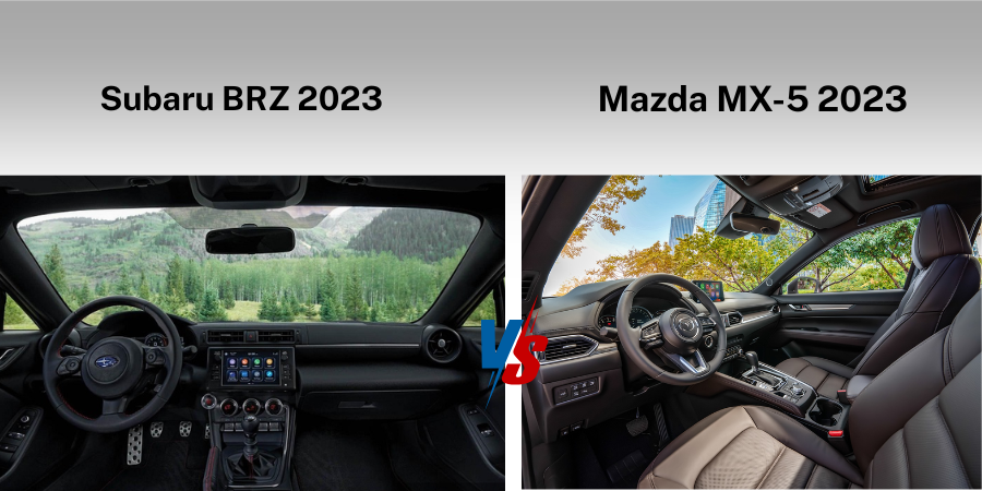 Đánh giá chi tiết Subaru BRZ 2023 vs Mazda MX-5 2023 2 Noi that va tien nghi 4