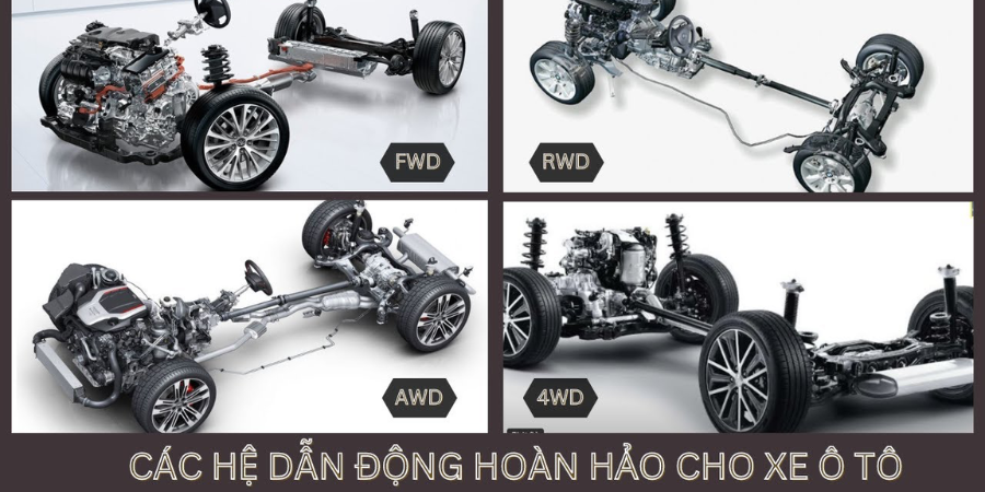 Tìm hiểu chi tiết dẫn động toàn thời gian trên xe ô tô 2 Phan loai va uu nhuoc diem he dan dong 4 banh o to