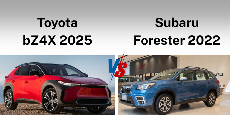 Tong quan ve Subaru Forester 2022 va Toyota bZ4X 2025